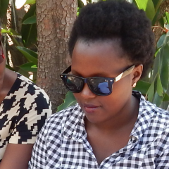 A small portrait of Prudence Nyamishana